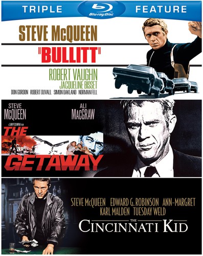  - Bullitt / The Getaway / The Cincinnati Kid